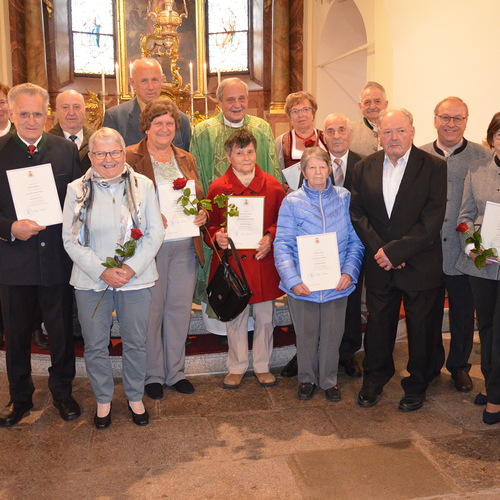Jubelpaare 50 und 60 Ehejahre
