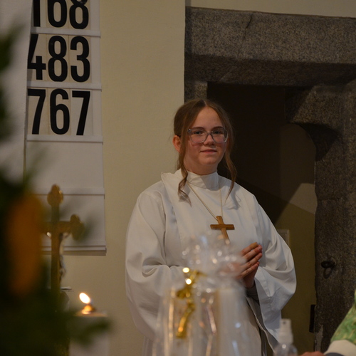 Ministrantin Emely Amböck