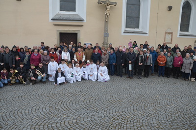 Gruppenfoto mittlerer Teil