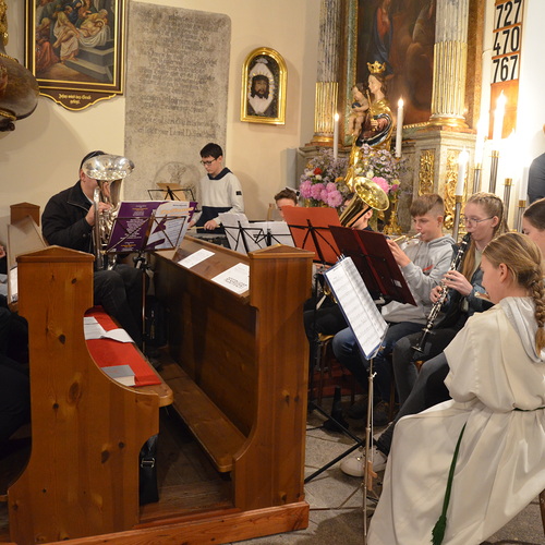 Musikalische Begleitung auch durch ein Ensemble des Musikvereins