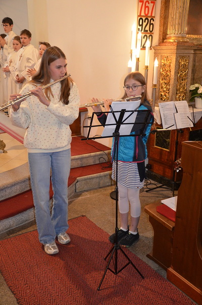 Gloria mit Isabel und Leonie