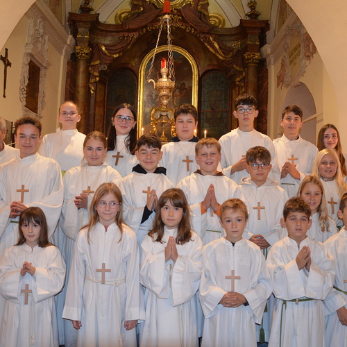 Gruppenbild der Ministranten