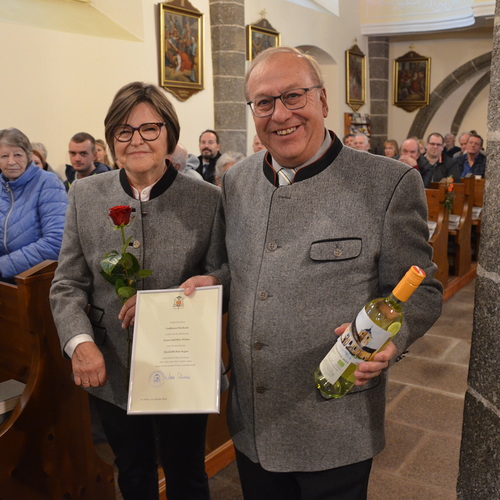 Jubelpaar Weber Franz und Rita