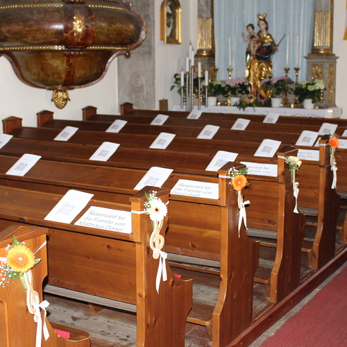 Kirche ist vorbereitet