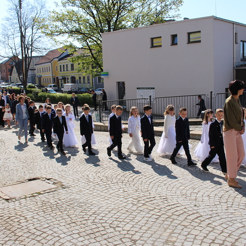 Einzug in die Kirche