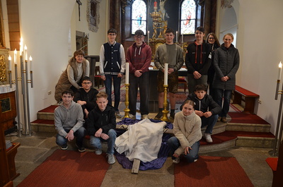 Gruppenbild nach der Andacht